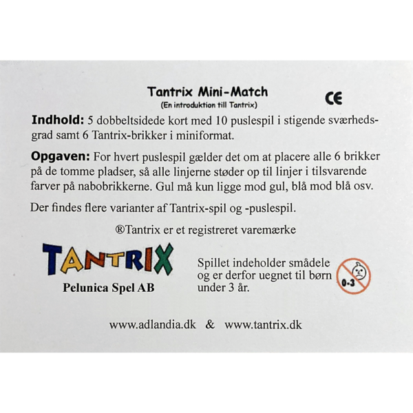 Tantrix Mini-Match Regler